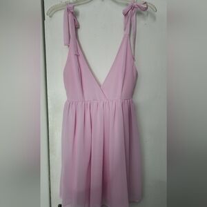 Pink "lucy in the sky" dress